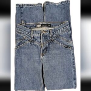 Rocky Mountain Low Rise Slim Women's Size 5 Long Denim Blue Jeans Rockies